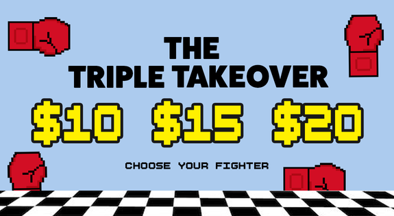 Shop the The Triple Takeover Sale - $10, $15 or $20 sale