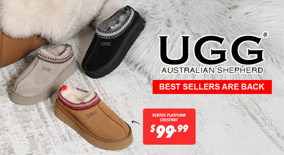 Shop the UGGs Australian Shepherd Best Sellers are Back - Up to 58% off RRP sale