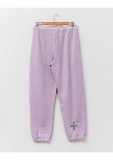 Stella + Gemma - Willow Track Pant Lilac Fog Grey Star
