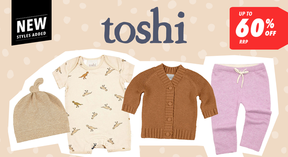 Shop the Toshi - New Styles Added - up to 60% off RRP sale
