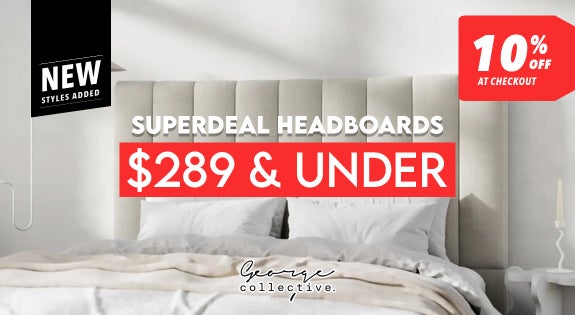 Shop the Superdeal $289 & Under Headboards - 10% off at checkout sale