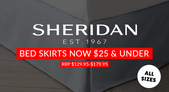 Shop the NOW $25 & UNDER - Sheridan Bed Skirts! sale