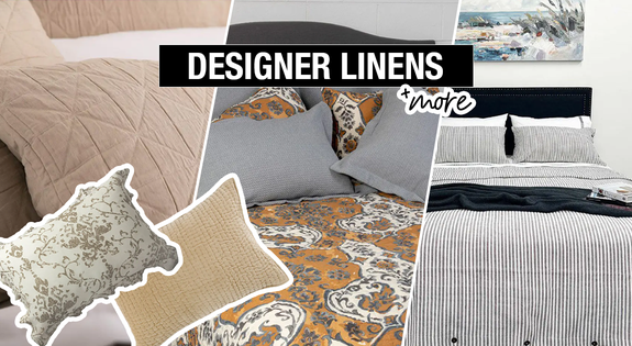 Shop the Designer Linens & More! sale