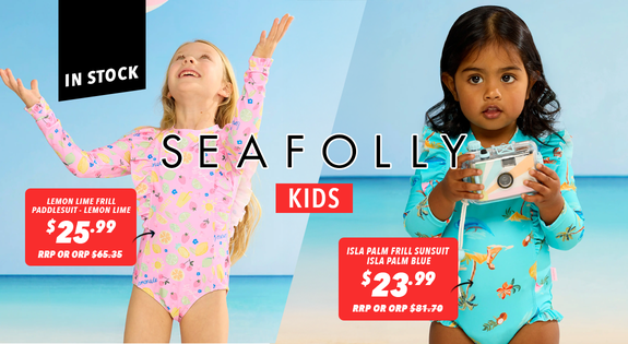 Shop the Seafolly Kids - In Stock sale