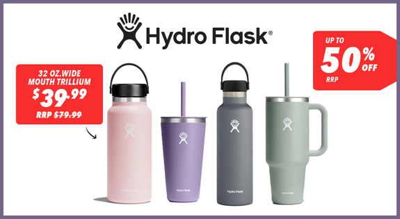 Shop the Hydro Flask - Up to 50% Off RRP! sale
