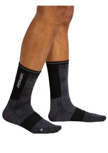 Icebreaker - Men Merino Blend Run+ Ultralight Crew Cloud Dye - Graphite