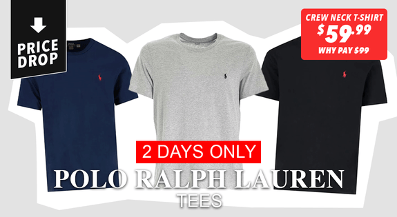 Shop the Polo Ralph Lauren Tees- Price Drop - 2 Days Only sale