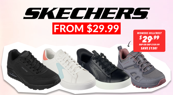 Shop the Skechers From $29.99 sale