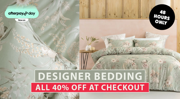 Shop the Designer Bedding all 40% off at Checkout sale