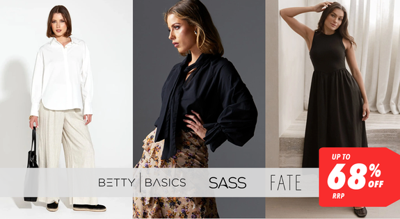 Shop the Betty Basics, Sass & Fate - Up to 68% off RRP! sale