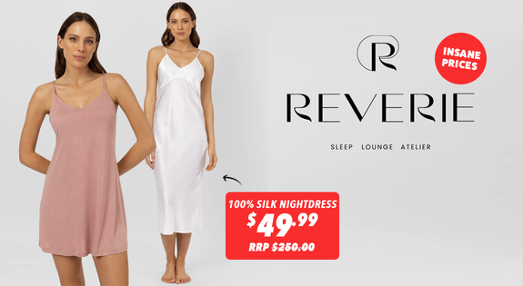 Shop the Reverie The Label Sleepwear- Insane Prices sale