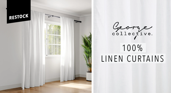 Shop the RESTOCK 100% Linen Curtains - Presale! sale