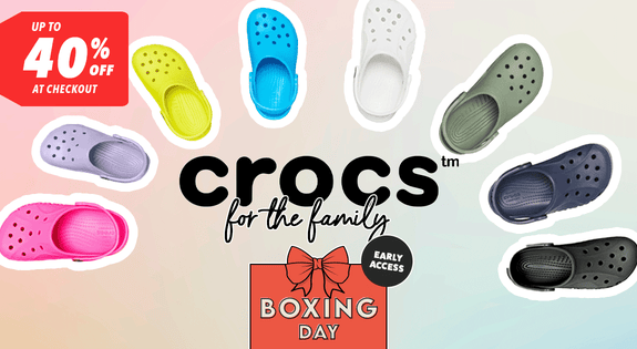 Shop the Crocs for the Family - Up to 40% off at Checkout sale