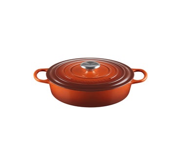 Le Creuset - Signature Round Casserole 24cm Cayenne
