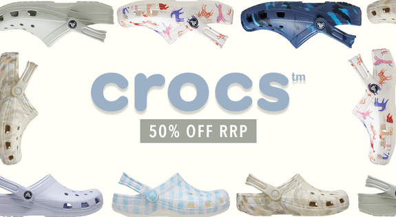 Shop the Crocs New Styles Added! - 50% Off RRP sale