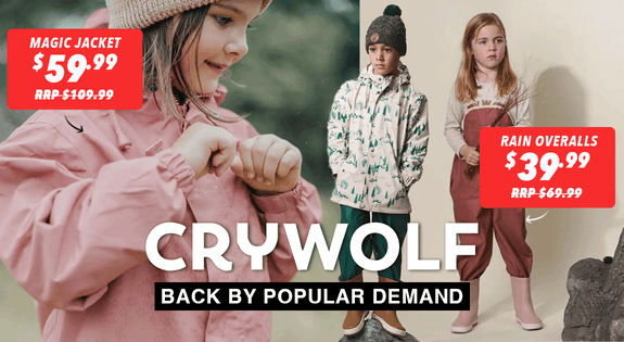 Shop the Crywolf Back by Popular Demand! sale