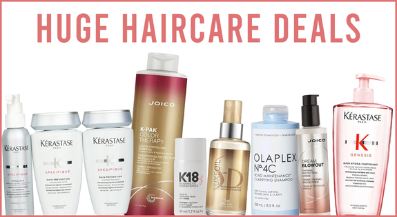 Shop the Huge Haircare Deals sale
