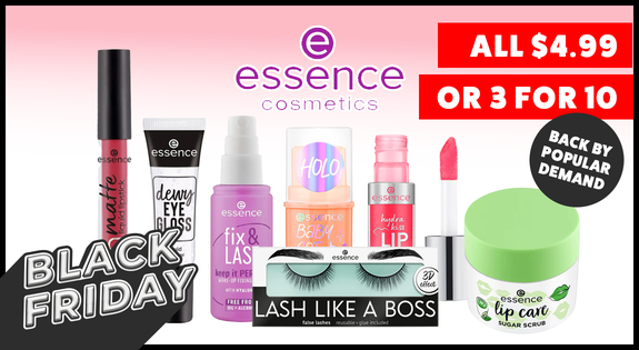 Shop the Back By Popular Demand - Your Favourite Essence Cosmetics Deal Is Back – All $4.99 Or 3 For $10 sale