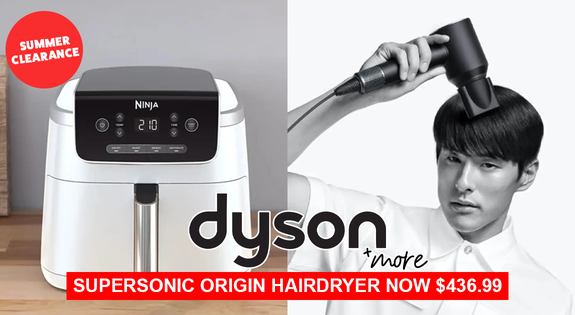Shop the Dyson & More Summer Clearance - Supersonic Origin Hairdryer now $436.99! sale