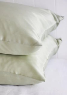 Slumber - 100% Silk Pillowcase Pair - Sage
