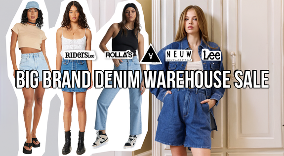 Shop the Big Brand Denim Warehouse Sale sale