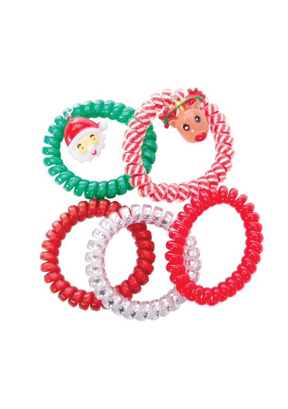 Discovery Zone Festive Spiral Hair Ties Onceit discovery-zone-festive-spiral-hair-ties-onceit