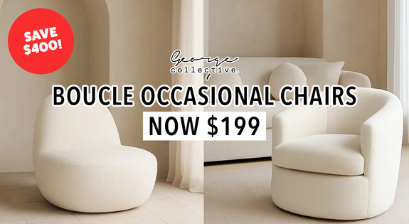 Shop the Save $400 - Now $199 Boucle Occasional Chairs! sale