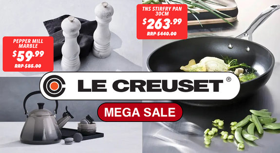 Shop the Le Creuset Mega! sale