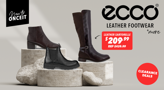 Shop the NEW to Onceit - Ecco Leather Footwear & More - Clearance Deals! ( AS) sale