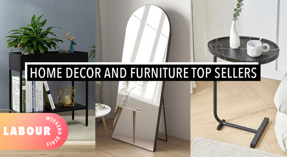 Shop the Home Decor and Furniture Top Sellers Labour Weekend Sale sale