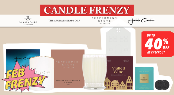 Shop the Candle Feb Frenzy - Up to 40% off at Checkout sale