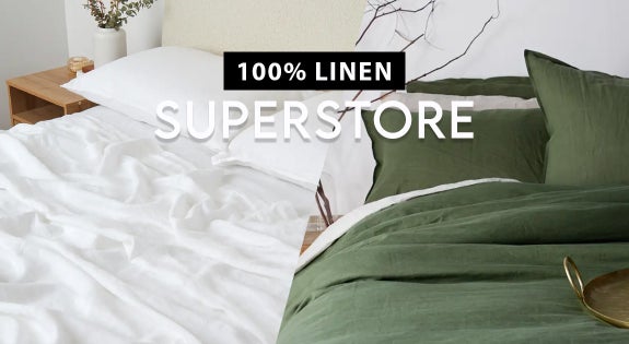 Shop the 100% Linen SUPERSTORE sale