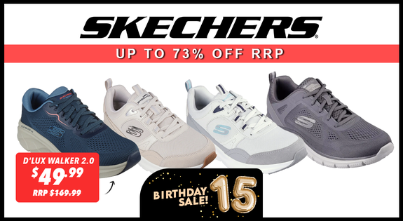 Shop the Skechers - Up to 73% Off RRP sale