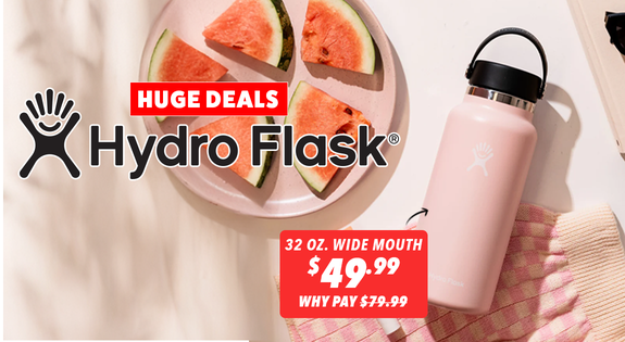 Shop the Huge Hydro Flask Deals - Selling fast sale