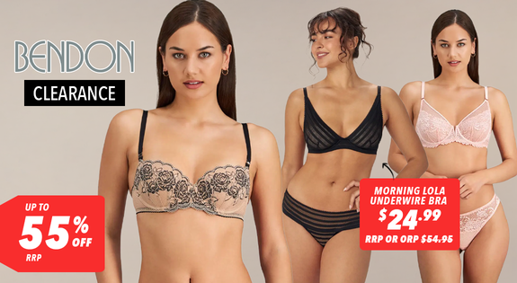 Shop the Bendon Clearance - Up to 55% Off RRP sale