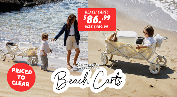 Shop the Beach Carts - Summer Clearout - Under Cost sale