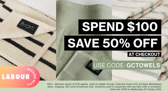 Shop the Spend & Save - 100% Cotton Luxury Towels sale