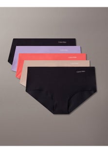 Calvin Klein - Womens Invisible Micro Hipster 5 Pack - Multi