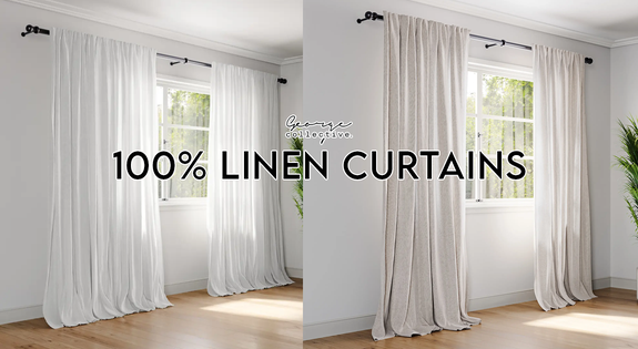 Shop the 100% Linen Curtains sale