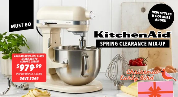 Shop the KitchenAid Spring Clearance Mix-Up – Must-Go! sale