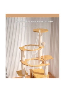 Cat Tree Tower with Space Capsule 130cm
