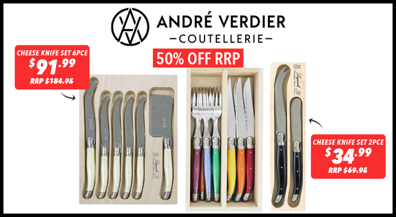 Shop the Andre Verdier Cutlery - 50% off RRP sale