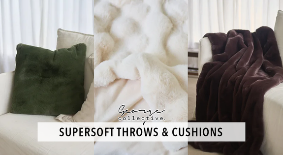Shop the SUPERSOFT Throws & Cushions sale