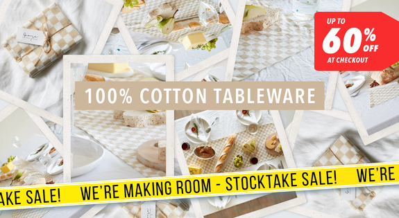 Shop the Cotton Tableware - Up to 60% off at Checkout sale