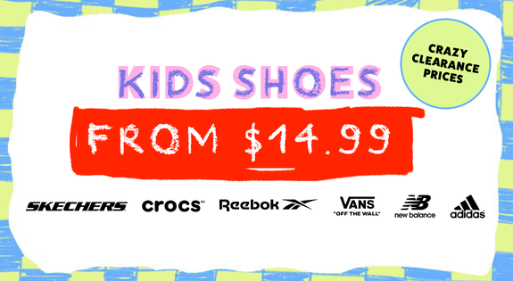 Shop the Kids Shoes - Crazy Clearance Prices From $14.99! sale