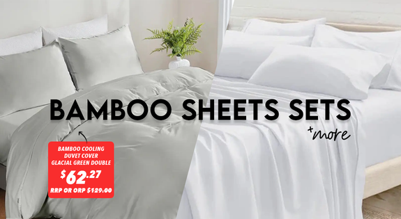 Shop the Bamboo Sheet Sets and More! sale