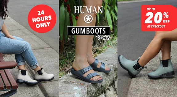 Shop the Human Gumboots up to 20% Off at Checkout - 24 hours only! sale