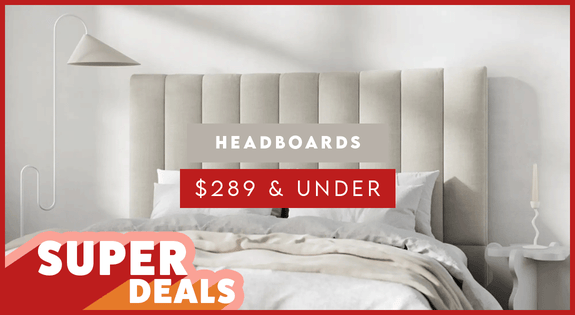 Shop the SUPERDEAL Headboards $289 & Under! sale