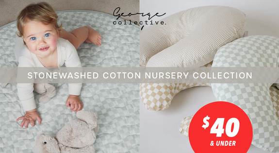 Shop the $40 & Under Stonewashed Cotton Nursery Sale! sale