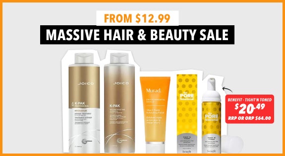 Shop the Massive Hair & Beauty Sale From $12.99 sale